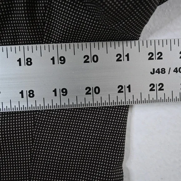 Armani Collezioni 40R Brown‎ Pin Dot 100% Wool Italy Blazer Jacket Sport Coat